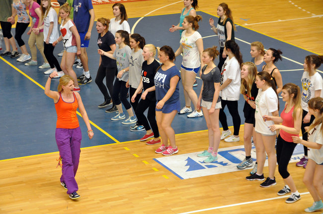 ZSP zachęcała zumbą