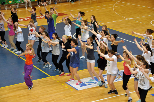 ZSP zachęcała zumbą