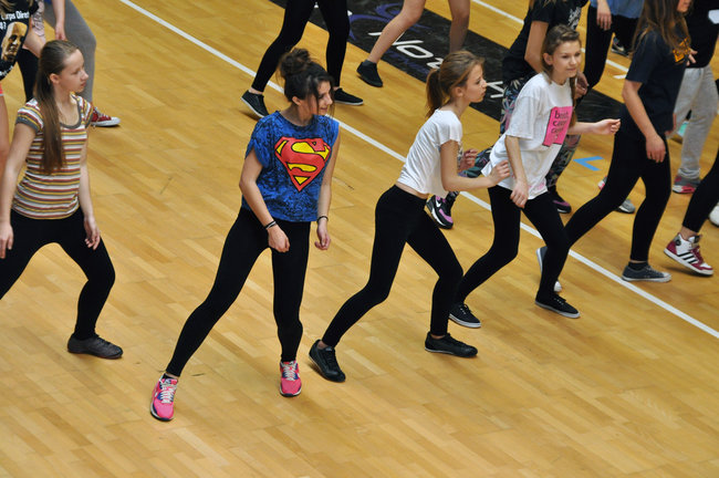 ZSP zachęcała zumbą