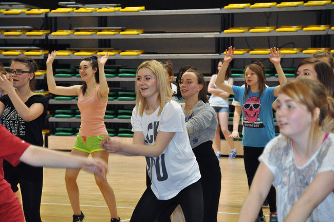 ZSP zachęcała zumbą