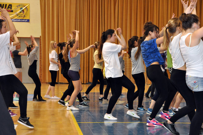 ZSP zachęcała zumbą