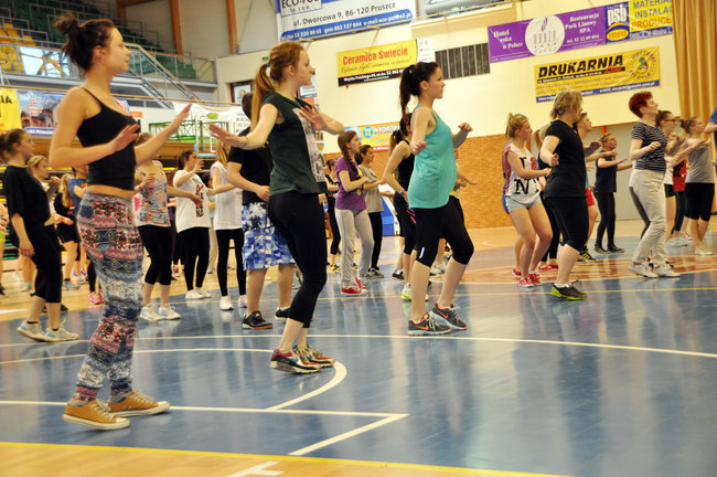 ZSP zachęcała zumbą