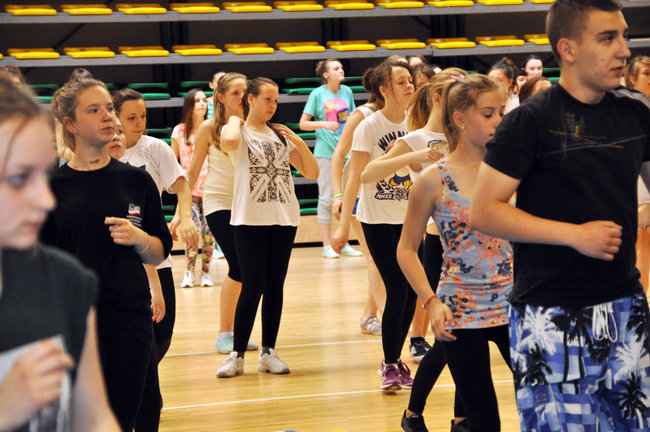 ZSP zachęcała zumbą