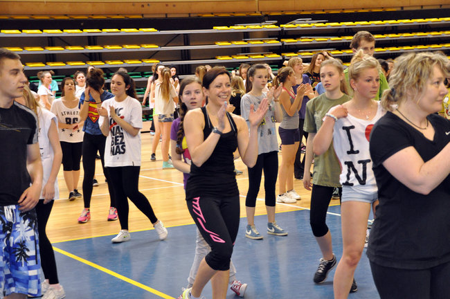 ZSP zachęcała zumbą