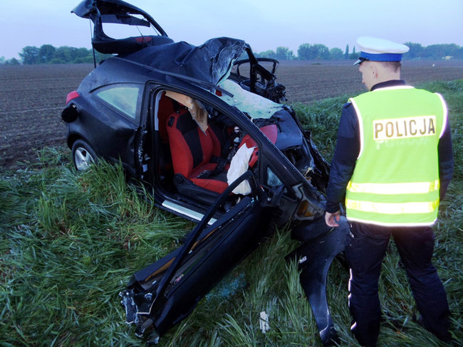 Zginął w zmiażdżonej corsie
