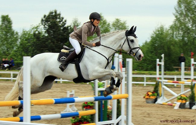 Zawody skokowe w Kwiekach