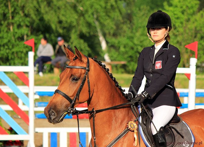 Zawody skokowe w Kwiekach