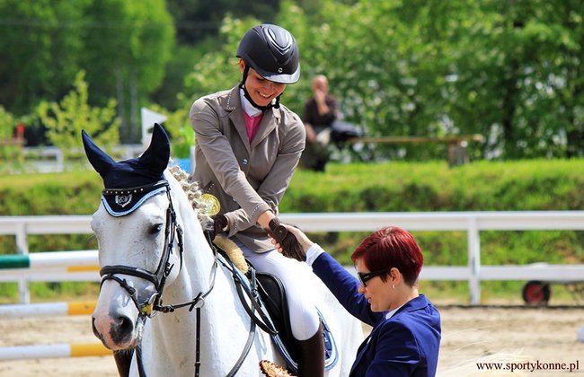 Zawody skokowe w Kwiekach