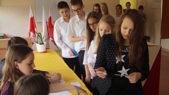 Młodzi z G3 w Świeciu głosują