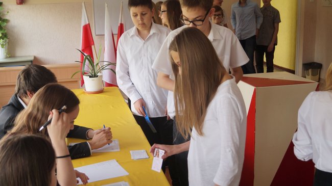Młodzi z G3 w Świeciu głosują