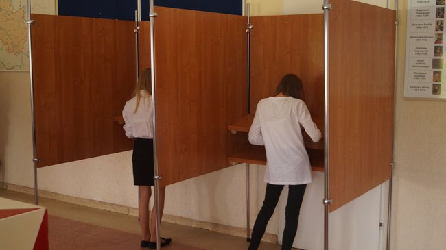 Młodzi z G3 w Świeciu głosują