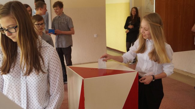 Młodzi z G3 w Świeciu głosują