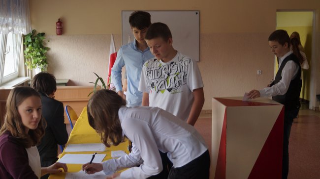 Młodzi z G3 w Świeciu głosują