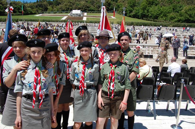 Harcerska służba na Monte Cassino