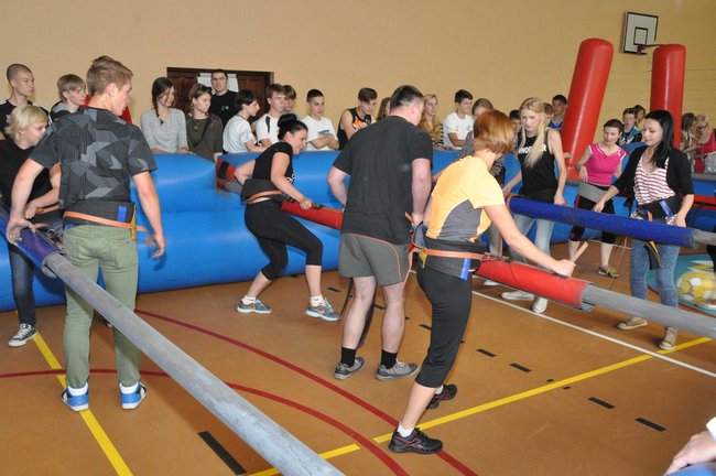 Mega piłkarzyki w Gimnazjum nr 1