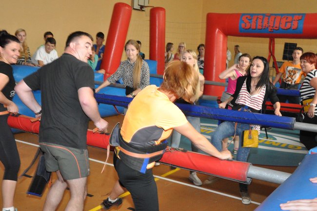 Mega piłkarzyki w Gimnazjum nr 1