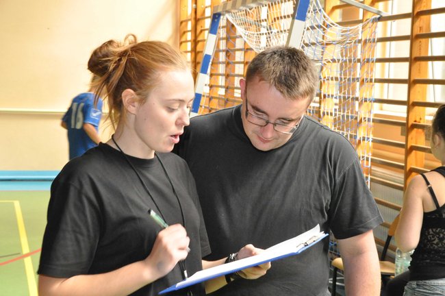 Mega piłkarzyki w Gimnazjum nr 1