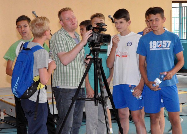 Mega piłkarzyki w Gimnazjum nr 1