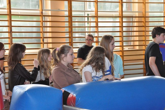 Mega piłkarzyki w Gimnazjum nr 1