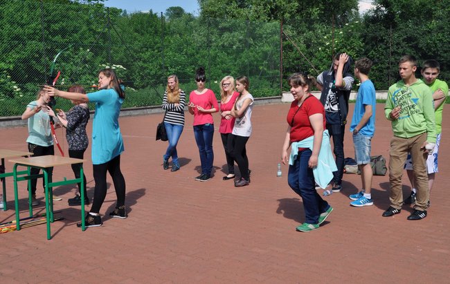 Mega piłkarzyki w Gimnazjum nr 1