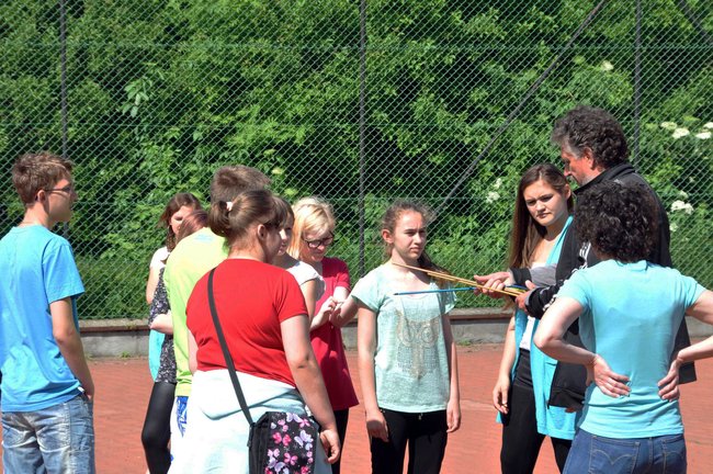 Mega piłkarzyki w Gimnazjum nr 1