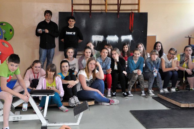 Mega piłkarzyki w Gimnazjum nr 1