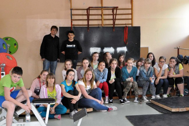 Mega piłkarzyki w Gimnazjum nr 1