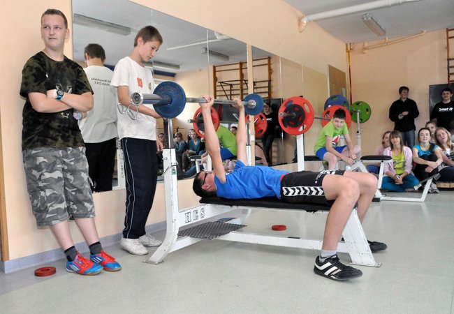 Mega piłkarzyki w Gimnazjum nr 1