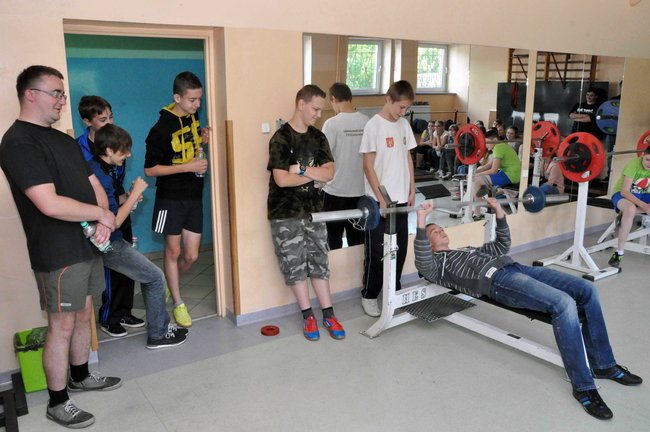 Mega piłkarzyki w Gimnazjum nr 1