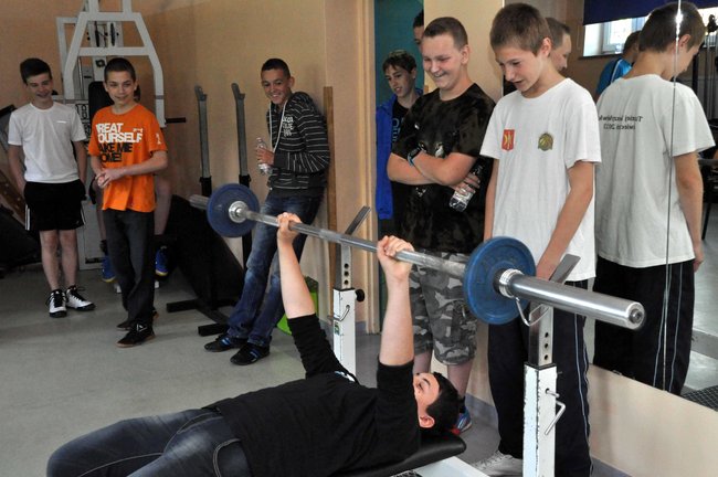 Mega piłkarzyki w Gimnazjum nr 1