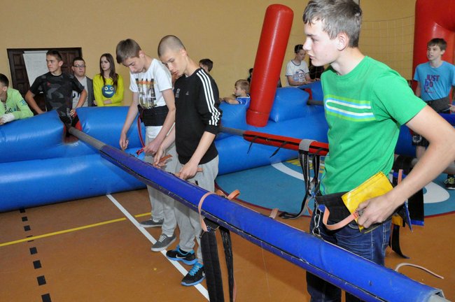 Mega piłkarzyki w Gimnazjum nr 1