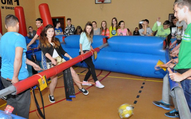 Mega piłkarzyki w Gimnazjum nr 1