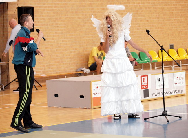 Dzień sportu i kabaretu w ZSP Świecie