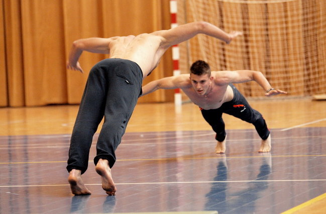 Dzień sportu i kabaretu w ZSP Świecie