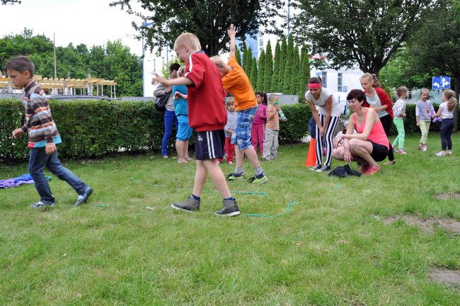 Park zamieniony w duży dom