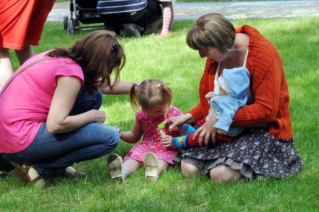 Park zamieniony w duży dom