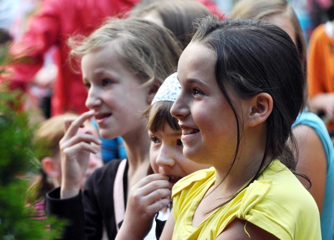 Park zamieniony w duży dom