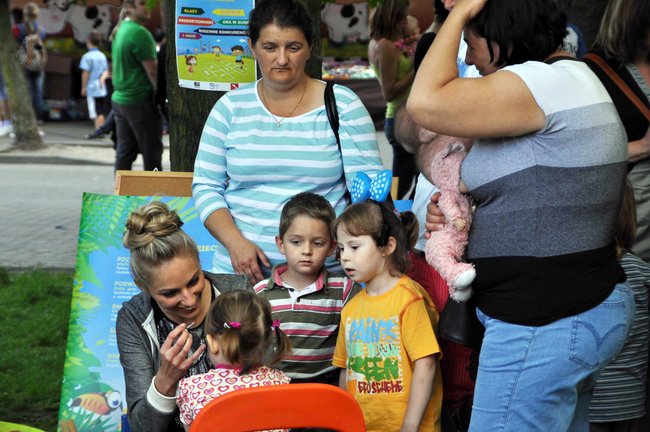 Park zamieniony w duży dom