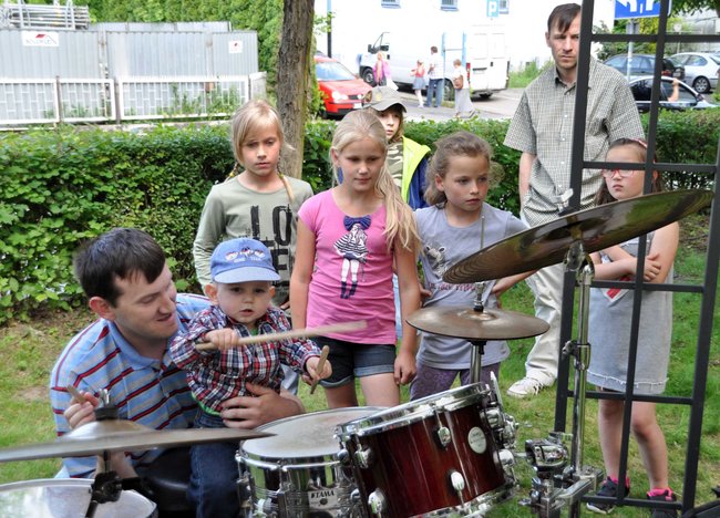 Park zamieniony w duży dom