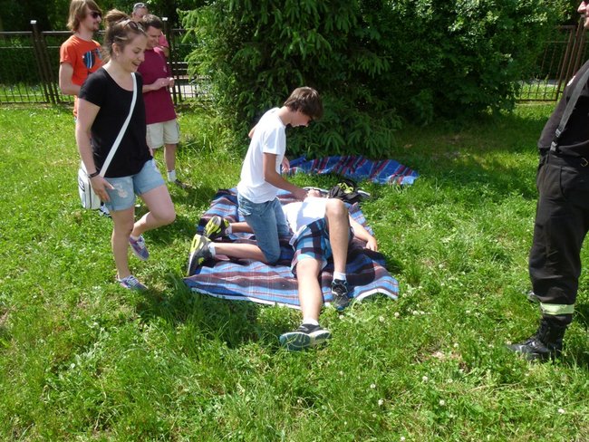 Gorący piknik w Gimnazjum nr 3