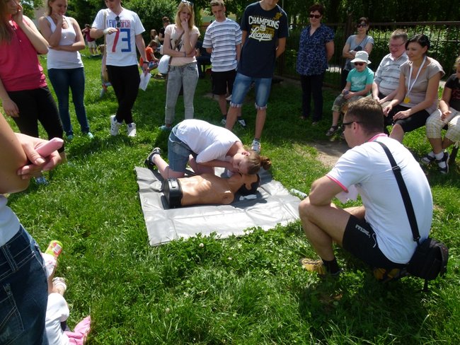 Gorący piknik w Gimnazjum nr 3