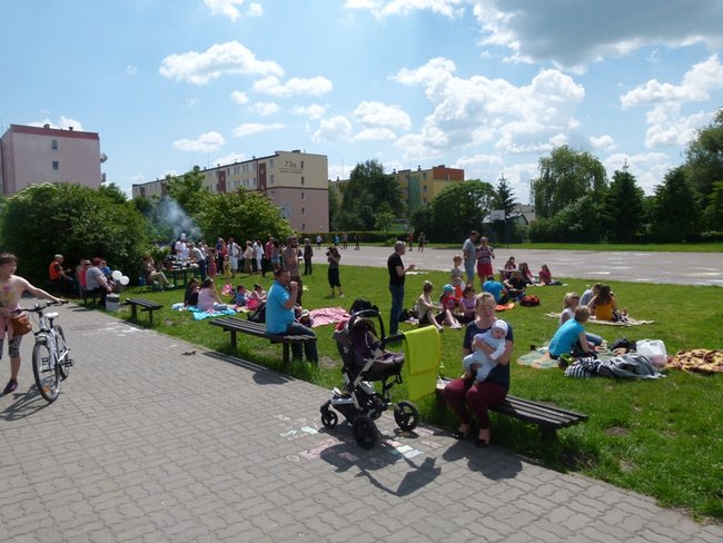 Gorący piknik w Gimnazjum nr 3