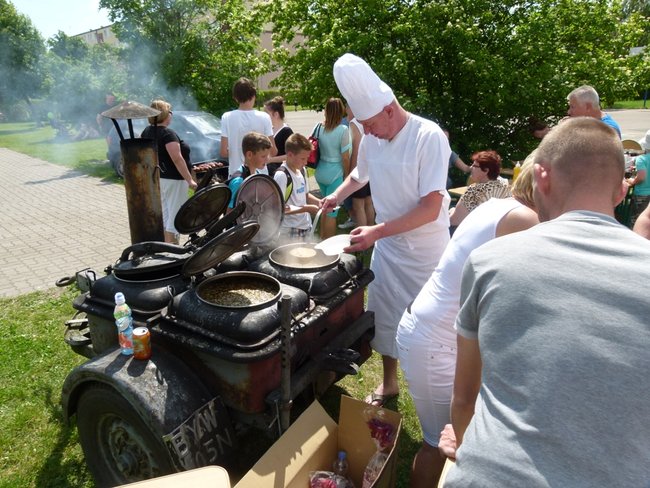 Gorący piknik w Gimnazjum nr 3