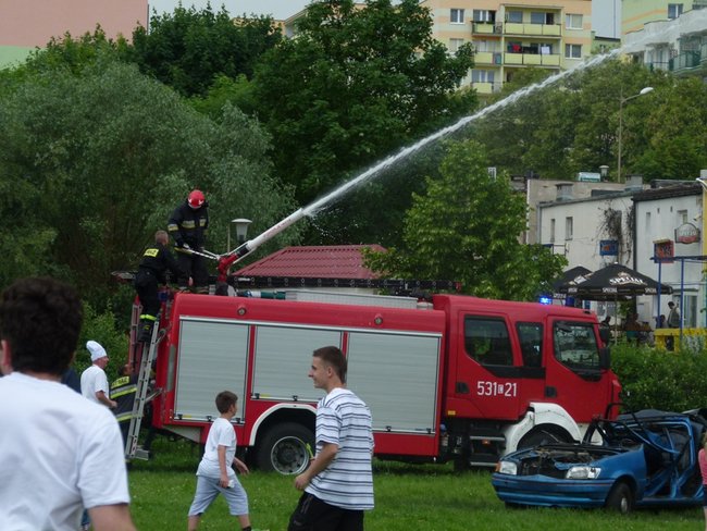 Gorący piknik w Gimnazjum nr 3