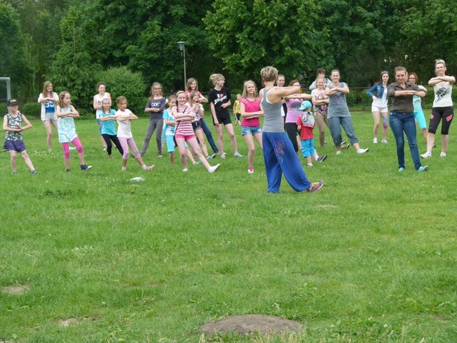 Gorący piknik w Gimnazjum nr 3