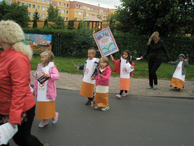 Przedszkolaki wiedzą, że palenie szkodzi
