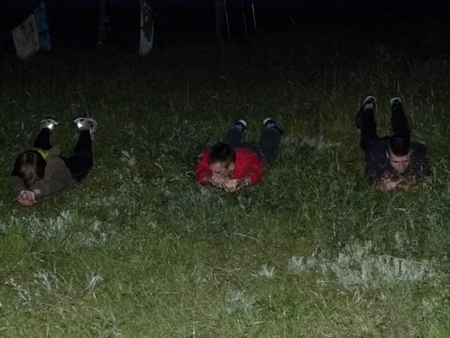 Uczniowie Menedżera i survival