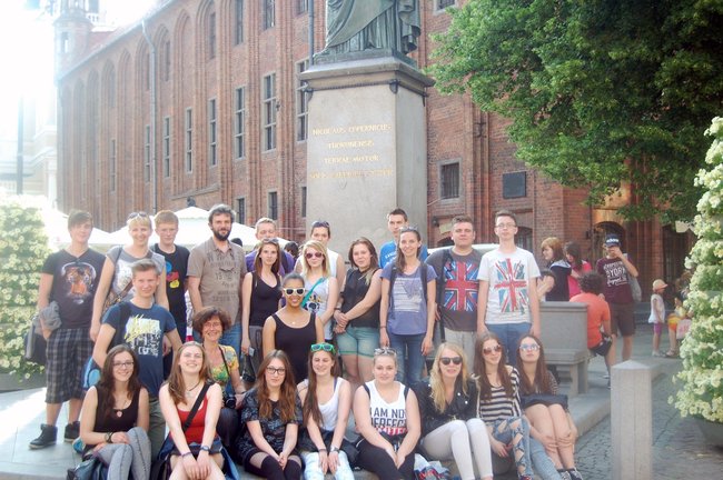 Międzynarodowa  wymiana w II LO