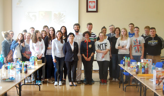 Międzynarodowa  wymiana w II LO