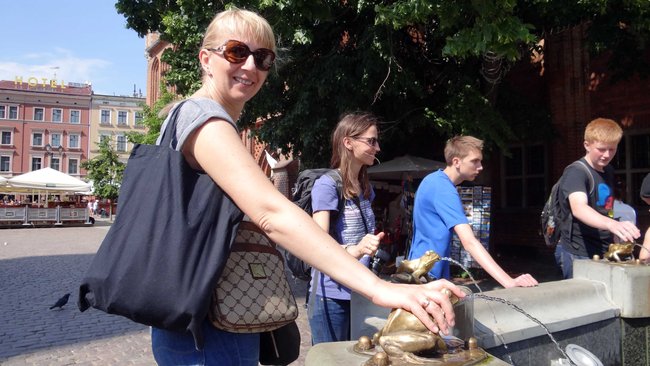 Międzynarodowa  wymiana w II LO